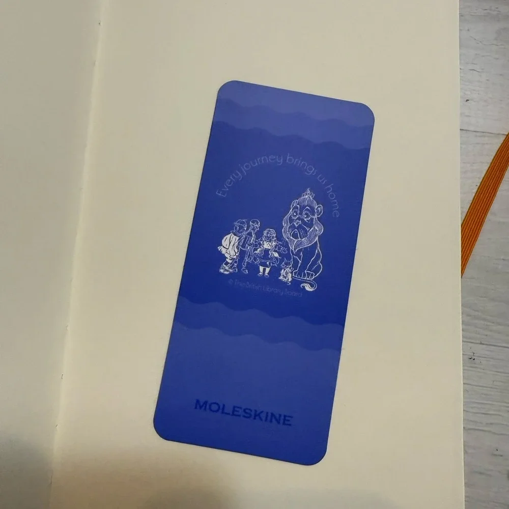 Moleskine Limited Edition Wizard of Oz Notebook, cowardly lion (5